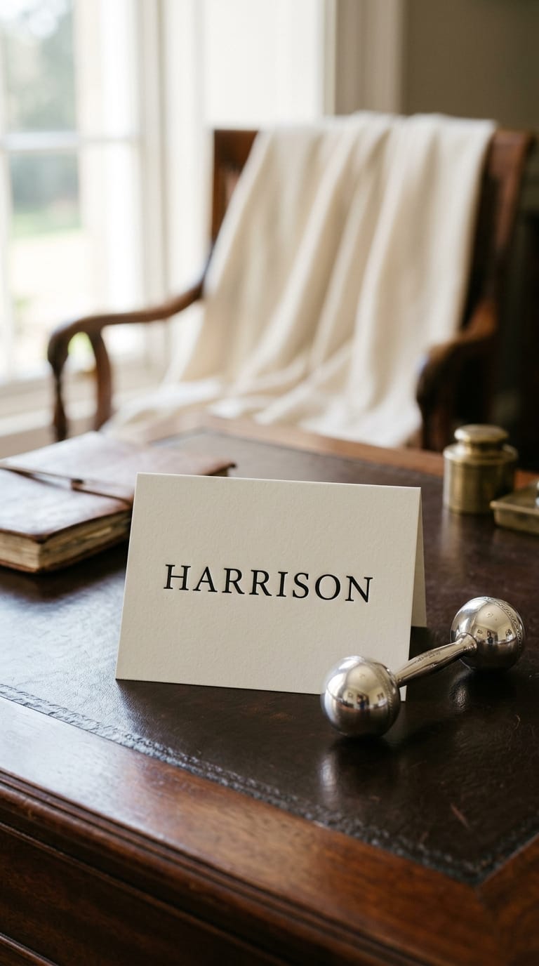 The Boardroom Nursery: Heritage Surnames for Leaders