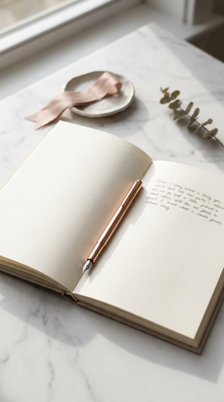 The Art of Soft Reflection: Aesthetic Journaling for Inner Calm